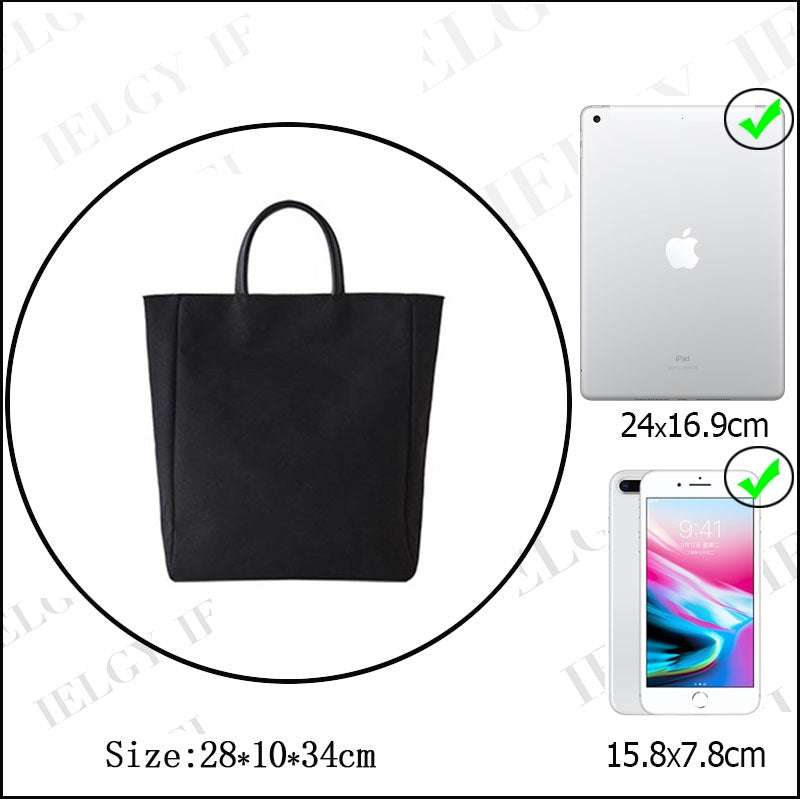 IELGY Women's bag portable casual large capacity all-match woven fashion magnetic buckle mobile phone simple