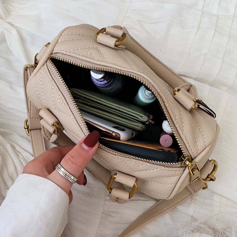 IELGY Women bag wild messenger bag fashion simple Boston handbag shoulder bag