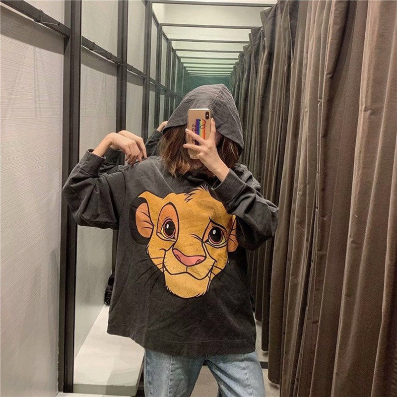 IELGY Women's Grey Hoodie