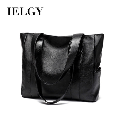 IELGY Bbesty Large-capacity Tot Bag Hand-held Shoulder Bag Simple Big Bag