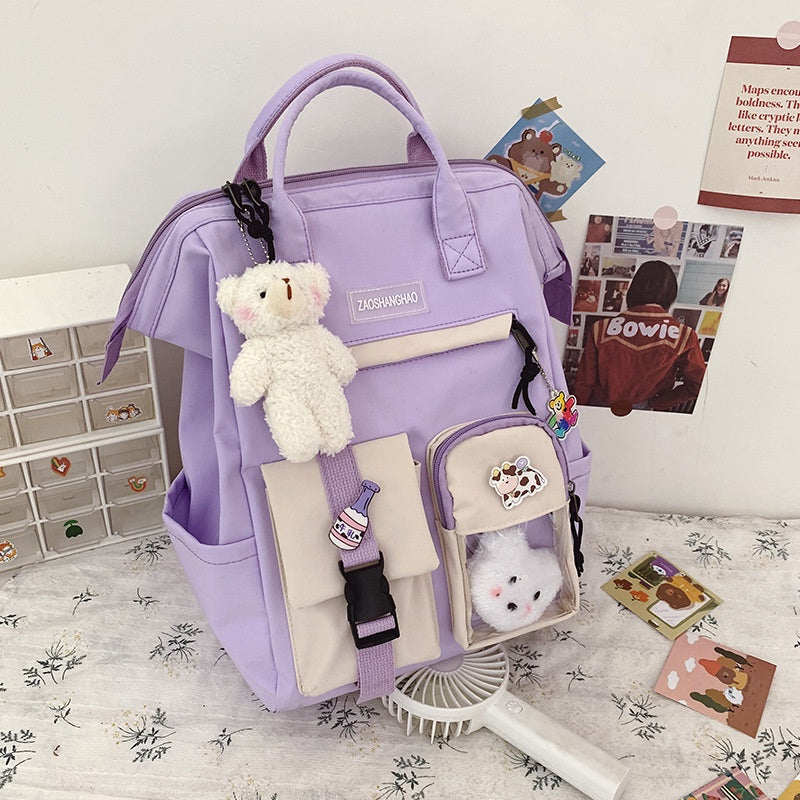 IELGY women's popular casual large capacity korean style backpack