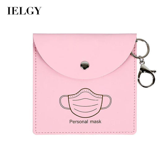 IELGY multicolor optional mask environmental protection PU storage bag