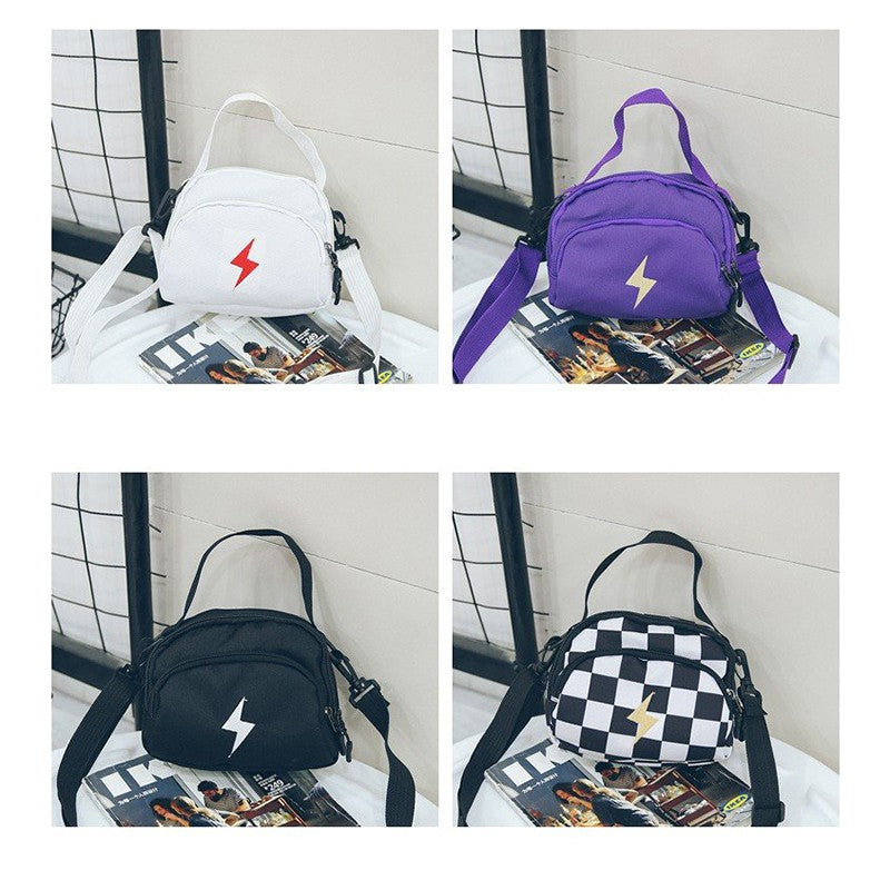 IELGY Fashion Street Lightning Packet Crossbody Bag