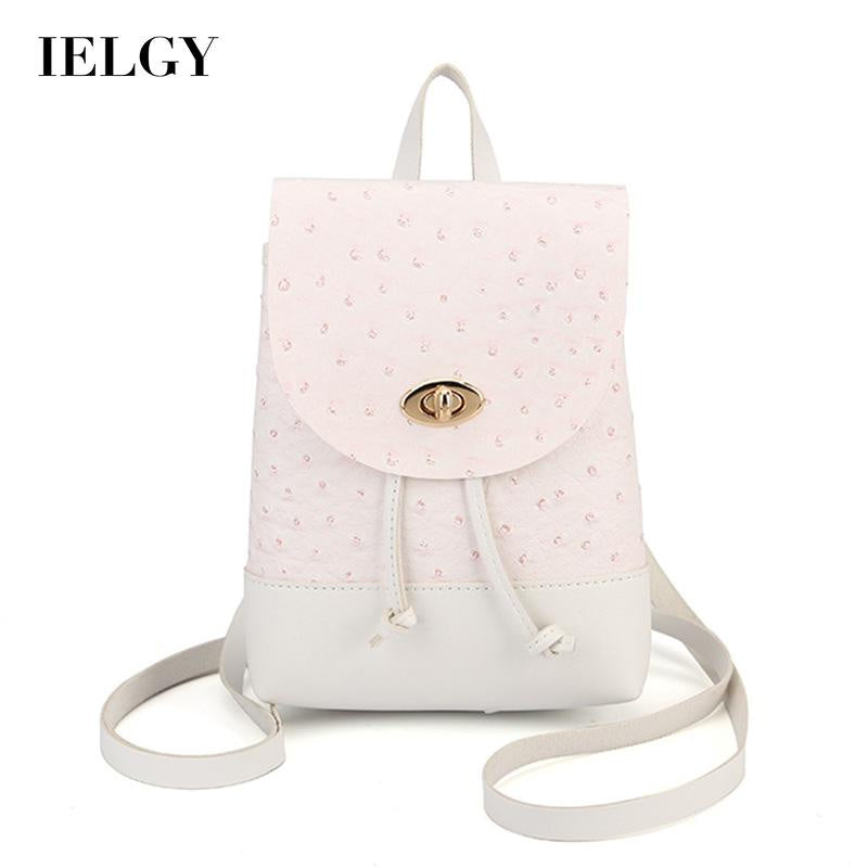 IELGY Korean Fashion Cute Small Backpack Small Fresh Backpack