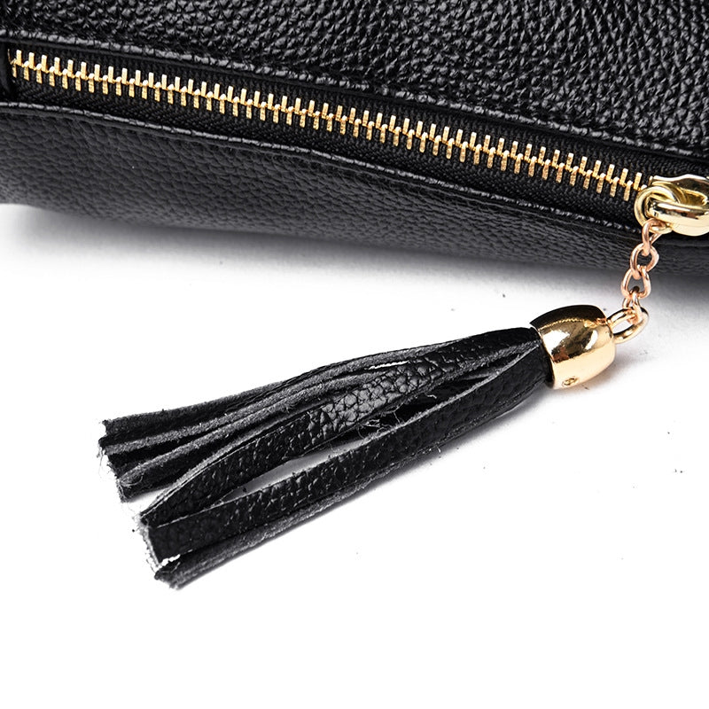 New handbag fashion ladies shoulder diagonal bag litchi pattern small bag