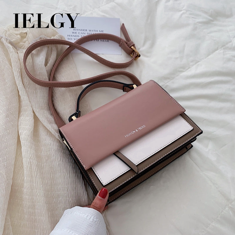 IELGY Fashion messenger women's atmospheric fashion shoulder bag