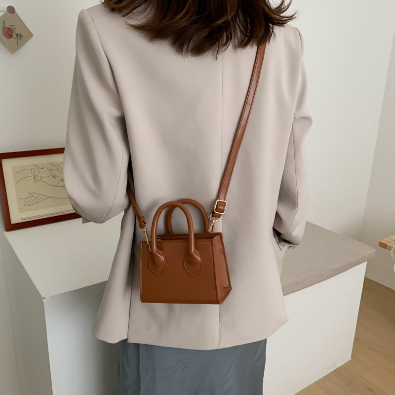 Korean fashion small square shoulder cross-bag for women