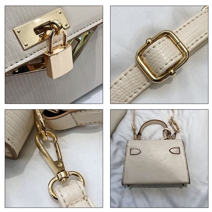 IELGY Korean  slung portable platinum bag Kelly bag