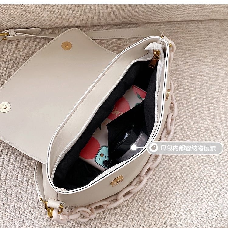 IELGY new tide korean version 100 lap oblique satchel yangqi fashion cloud bag