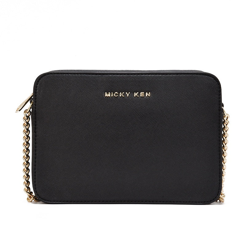 IELGY women's bag fashion shoulder bag messenger bag chain small square bag