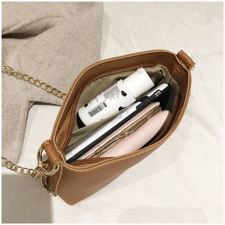 IELGY   Korean version of the simple one-shoulder slanted bag mini summer mobile phone women's bag
