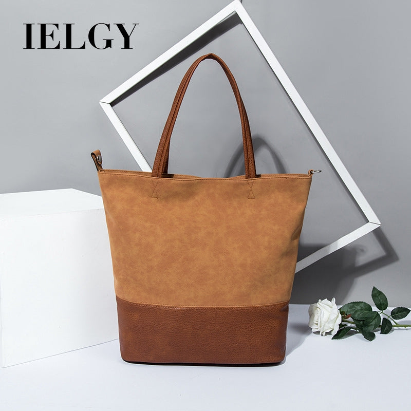 IELGY Women's Messenger Bag Europe and America Fashion Large Capacity Tote Bag