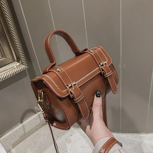 IELGY  Chao retro leisure ins super fire single shoulder slant satchel