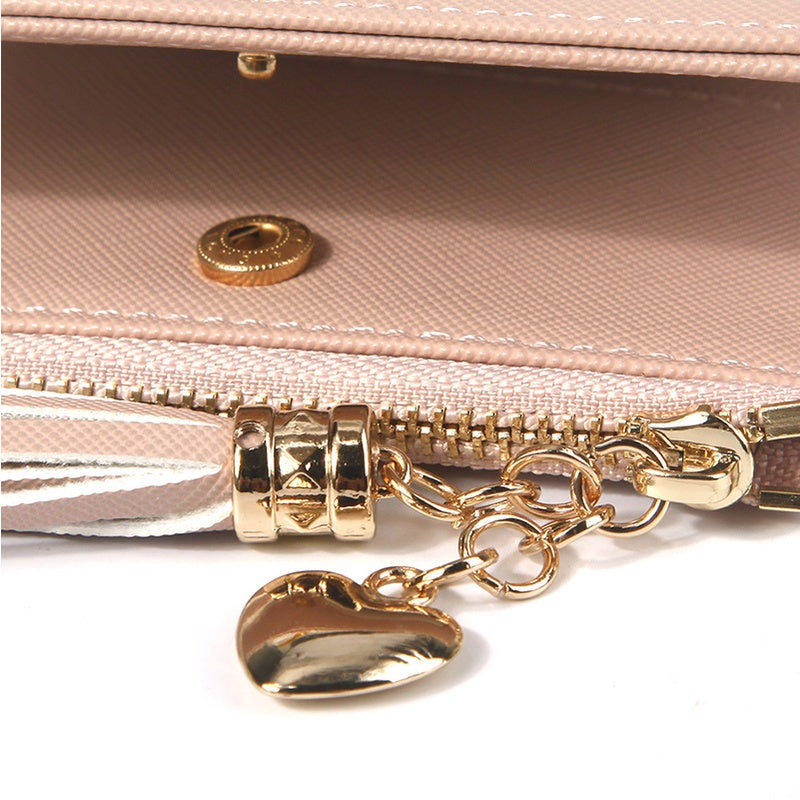 IELGY Korean Short Wallet Mini Ladies Wallet