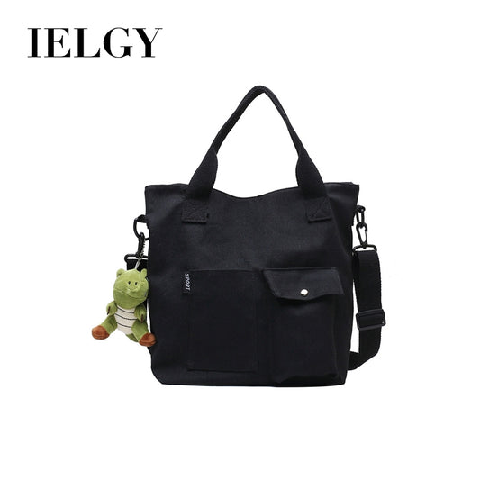 IELGY Korean students' hand tote bag in class  carry tote bags, shoulder messenger bags, trendy