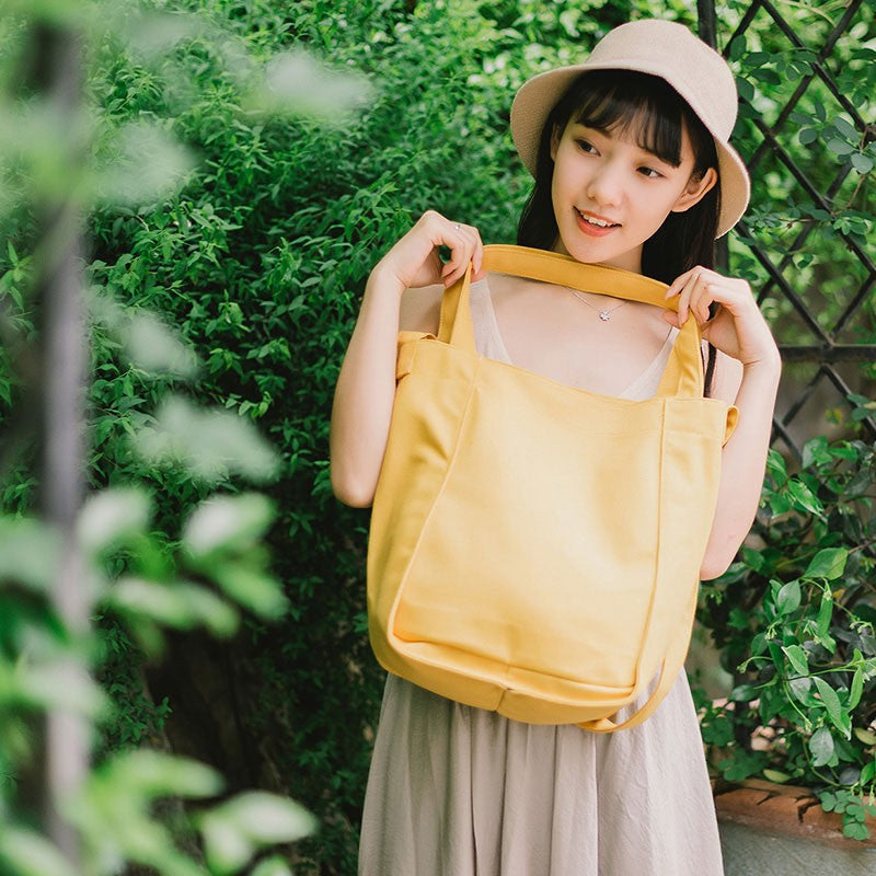 Simple canvas bag new bag handbag