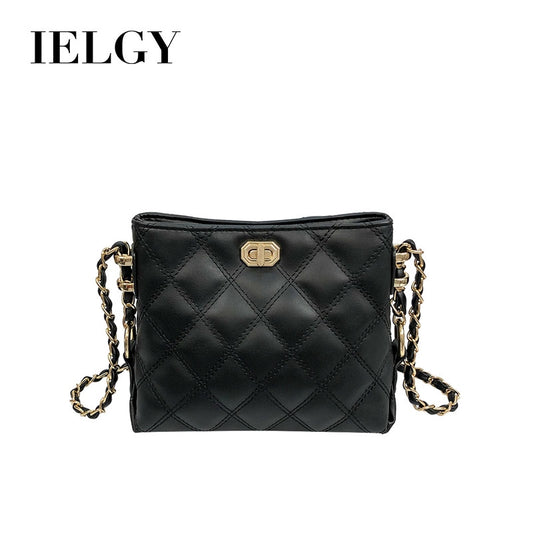 IELGY Chain bag, foreign fashion, wild, oblique, fragrant, rhyme, small bag, tide