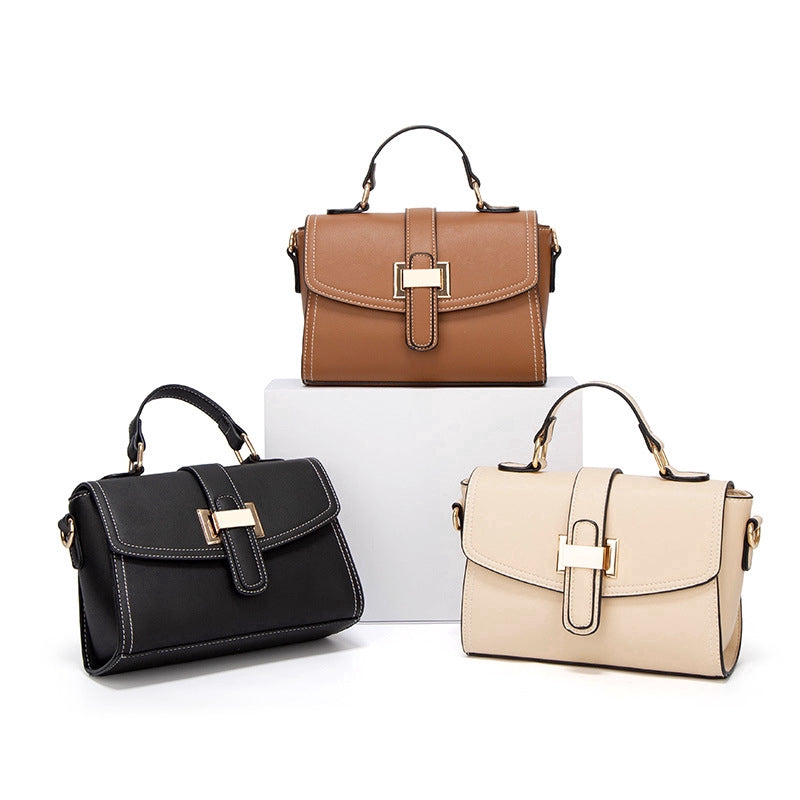 IELGY Korean version of the stylish one-shoulder handbag simple slanted bag