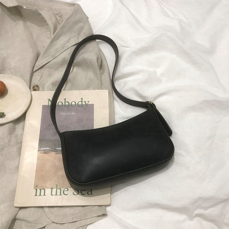 IELGY Western style French niche design underarm bag, one shoulder handle stick bag