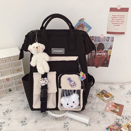 IELGY women's popular casual large capacity korean style backpack