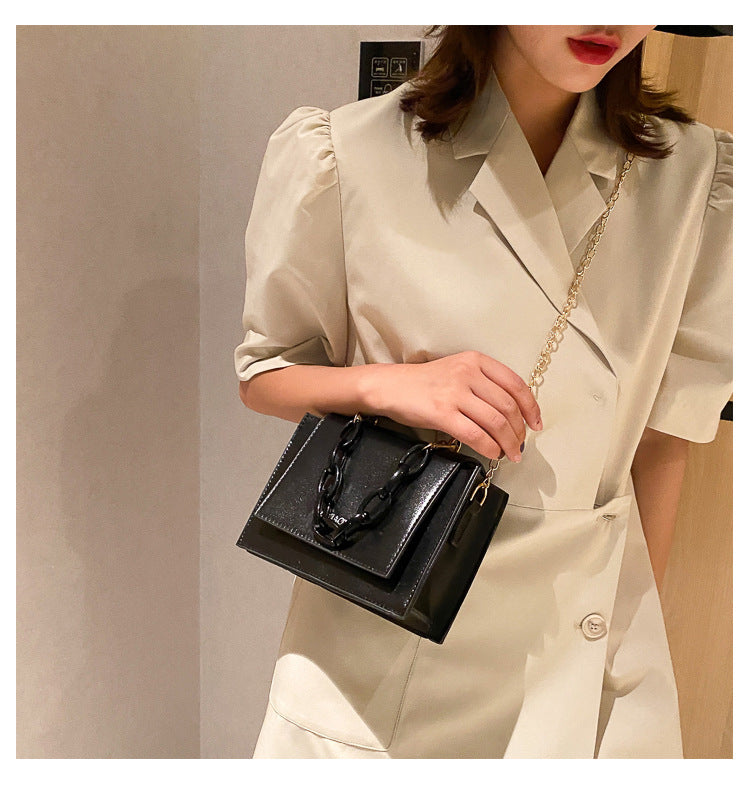 IELGY small bag female bag summer small fresh messenger all-match fashion chain small square bag