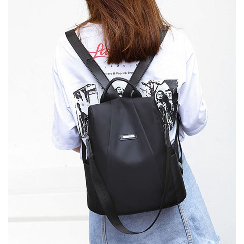 IELGY Fashionable shoulder ladies large capacity nylon rucksack