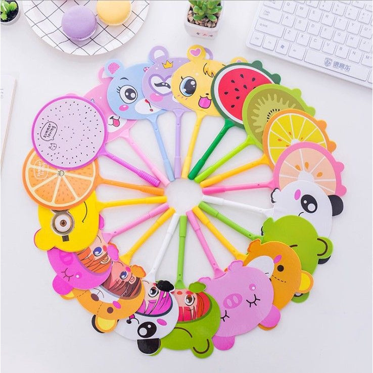 IELGY cute cartoon fan pen student ballpoint pen