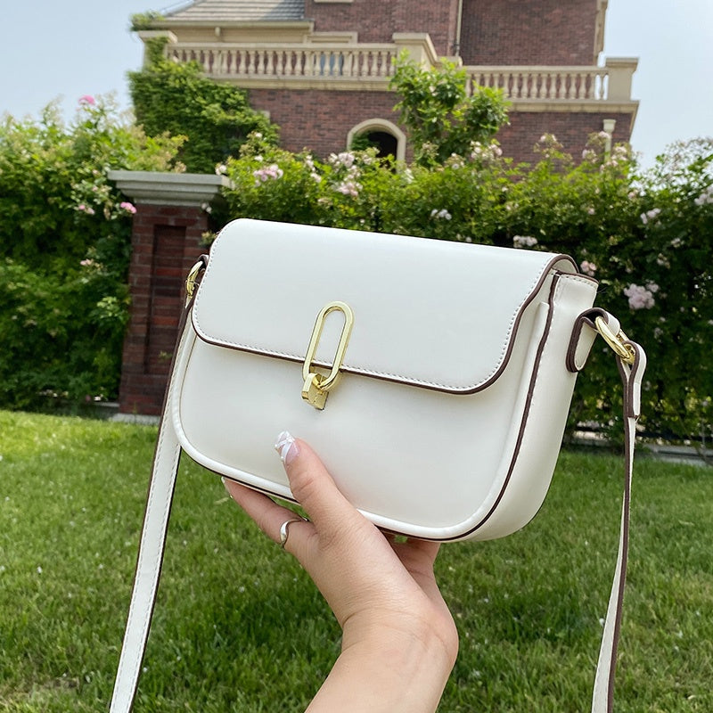 IELGY solid color female bag messenger bag shoulder bag fashion handbag