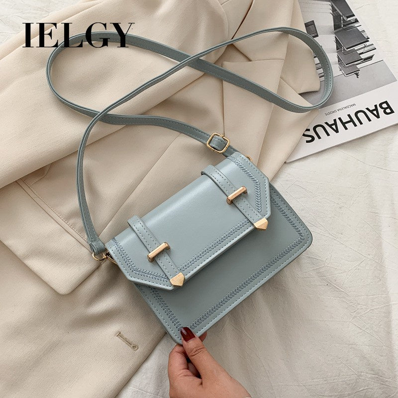 IELGY all-match mini fashion messenger bag casual small square bag