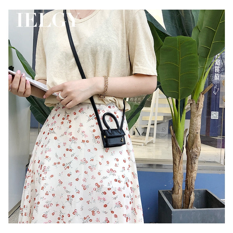 IELGY Color Mini Shoulder Messenger Handbag