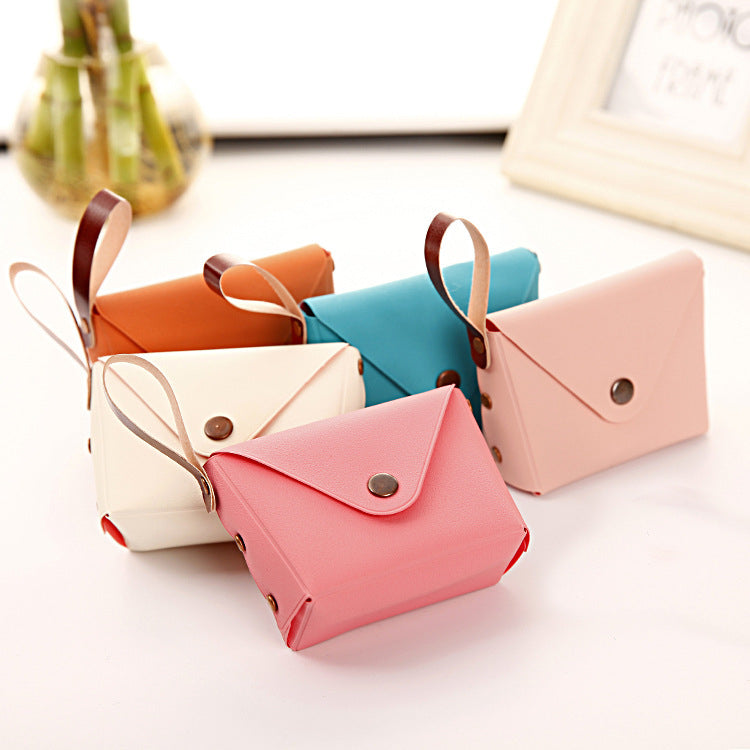 IELGY Small coin purse coin bag key bag Creative macarons hand bag