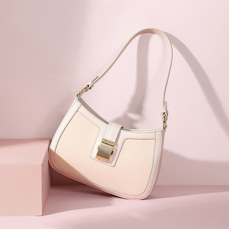 IELGY New net red all-match underarm bag fashion texture single shoulder bag women