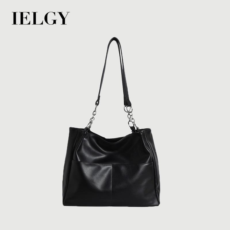 IELGY korean style women's high-end foreign style large capacity shoulder bag
