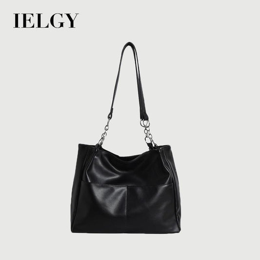 IELGY korean style women's high-end foreign style large capacity shoulder bag