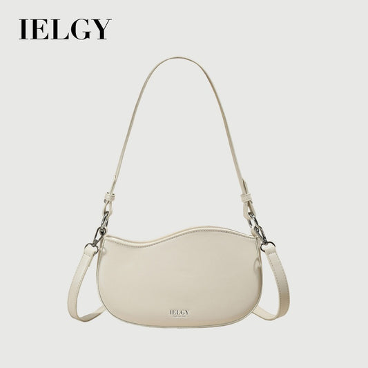 Ielgy Fashion Ladies Portable One-Shoulder Underarm Bag All-Match Cross-Body Bag Dumpling Bag