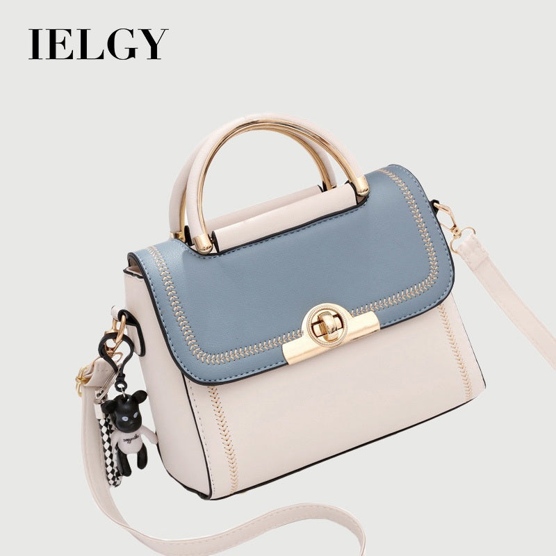 IELGY small bag female fashion all-match shoulder bag portable messenger bag small square bag