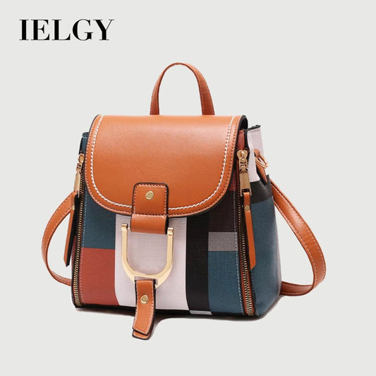 IELGY crossbody Korean fashion soft leather single and backpack