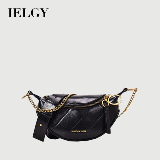 IELGY Korean waist bag ladies shoulder messenger bag chest bag fashion all-match bag