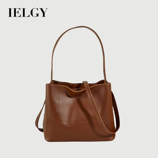 IELGY women's super large capacity all-match messenger casual bag