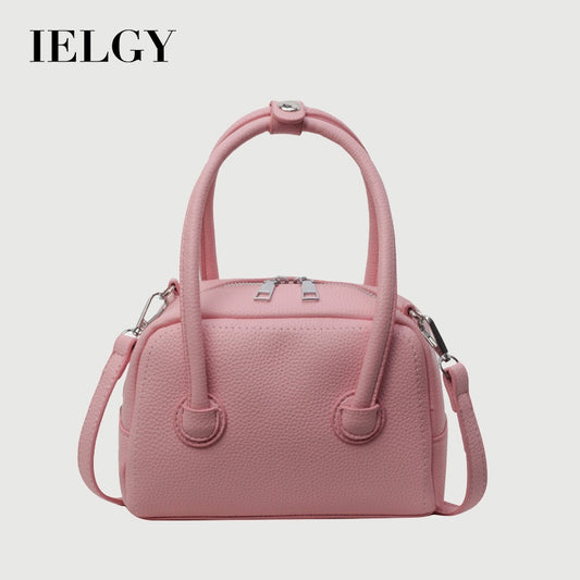 Ielgy Female Handbag Simple Small Square Bag All-Match Shoulder Messenger Bag
