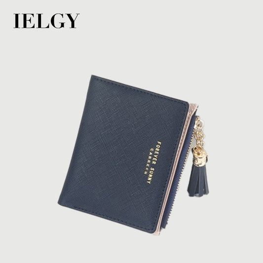 IELGY Korean Short Wallet Mini Ladies Wallet