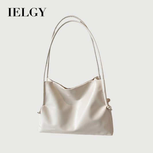 IELGY women's large-capacity commuter tote bag, premium shoulder handbag