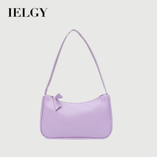 IELGY Women's fashion pure color one-shoulder bag hundred women bag tide.