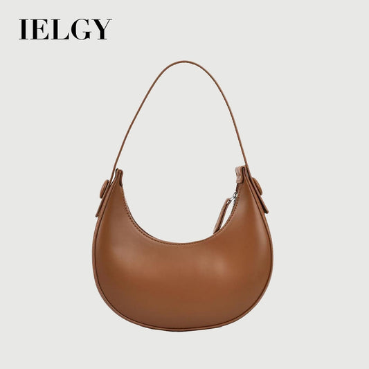 IELGY women's zipper senior vintage shoulder bag