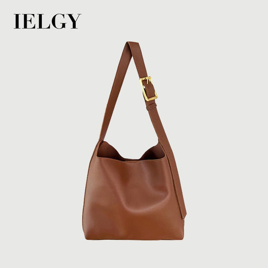 IELGY women's urban simple messenger all match large capacity bag