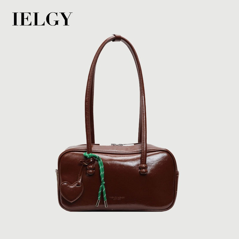 Ielgy Trendy Underarm Bag Fashion Simple Pillow Bag Trendy All-Match Casual Shoulder Bag
