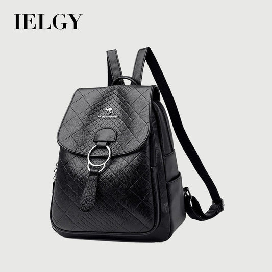 IELGY women's korean style simple casual outdoor travel backpack