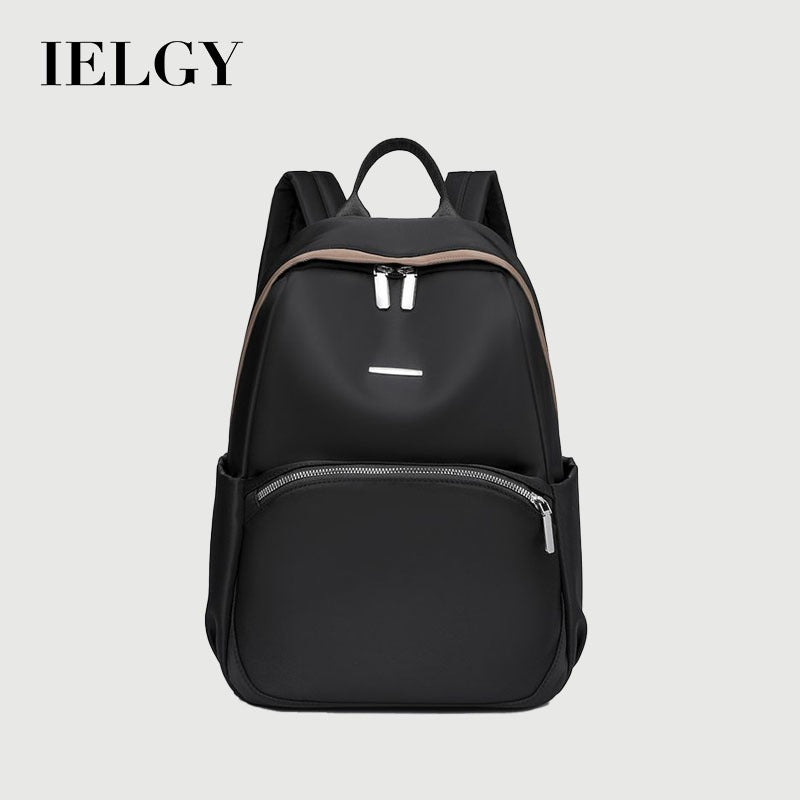 IELGY women's korean style oxford cloth all-match large-capacity travel backpack