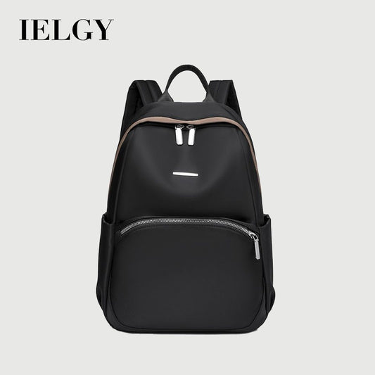IELGY women's korean style oxford cloth all-match large-capacity travel backpack
