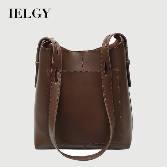 Ielgy bucket bag with large capacity of Korean fashion style for women